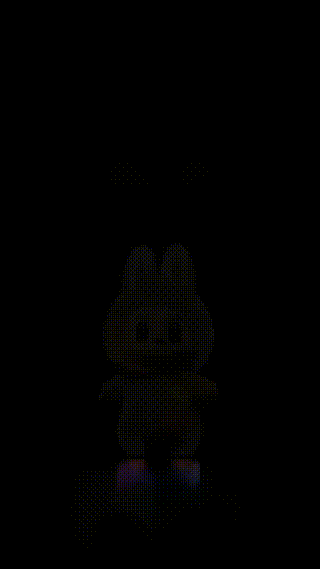 Colorful Labubu Doing Heart Gesture