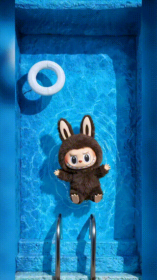 Labubu Is In The Pool